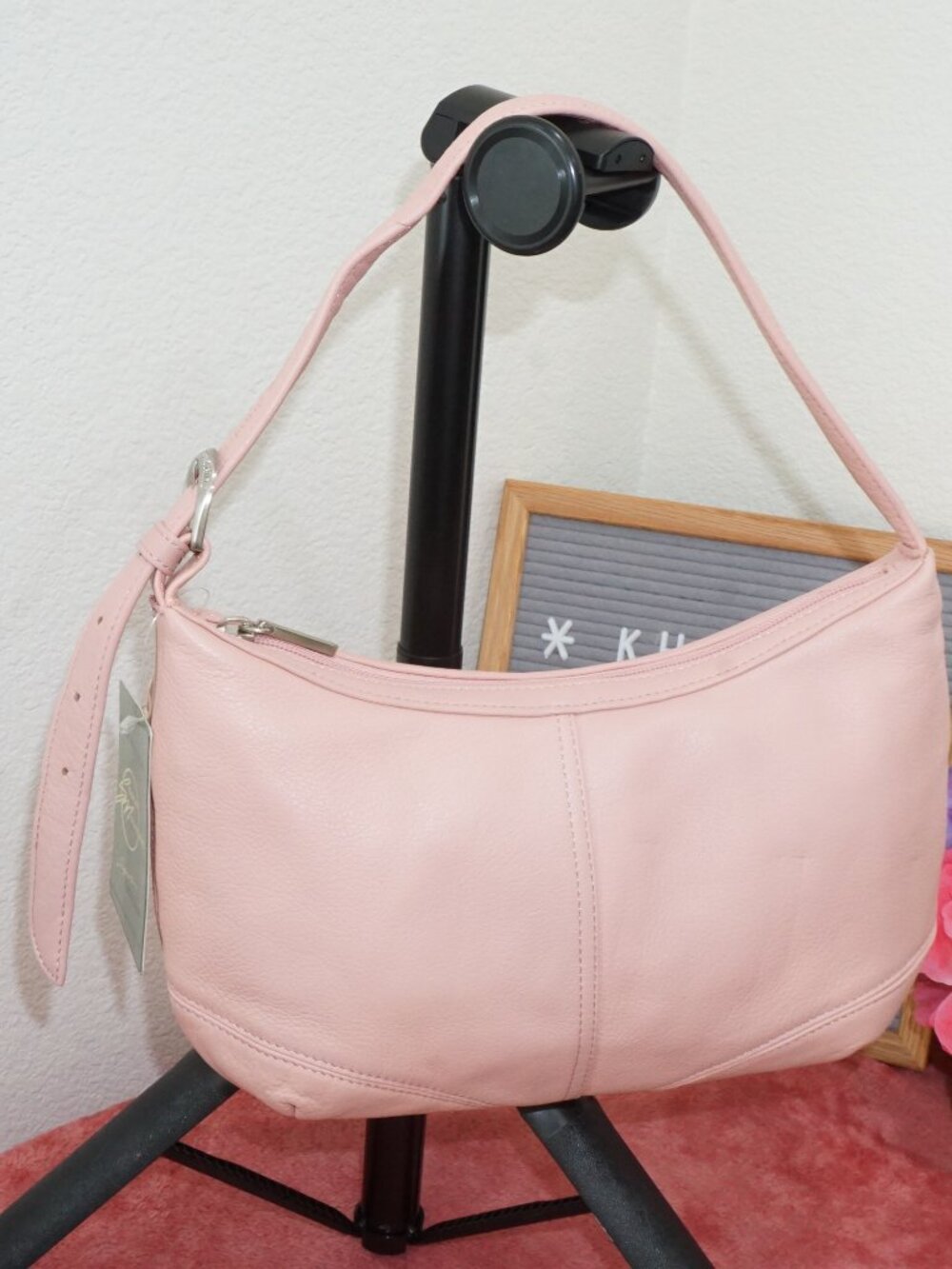 🔹️FINAL SALE🔹️ Stone mountain Genuine Leather Handbag - Picture 10 of 11